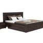 Solid Sheesham Wood Bed with Storage for Bedroom | Solid Wood Double Bed Cot (Without Bedside)