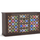 WeeHom Furniture Antique Side board With Tile and Brass Work