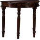 Wooden Half Round Console Table