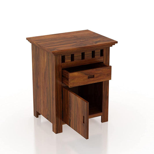 Kubera Wooden bedside table