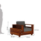 Weehom Furniture Mukharjee Solid Wood Sheesham Sofa Set With Side Storage